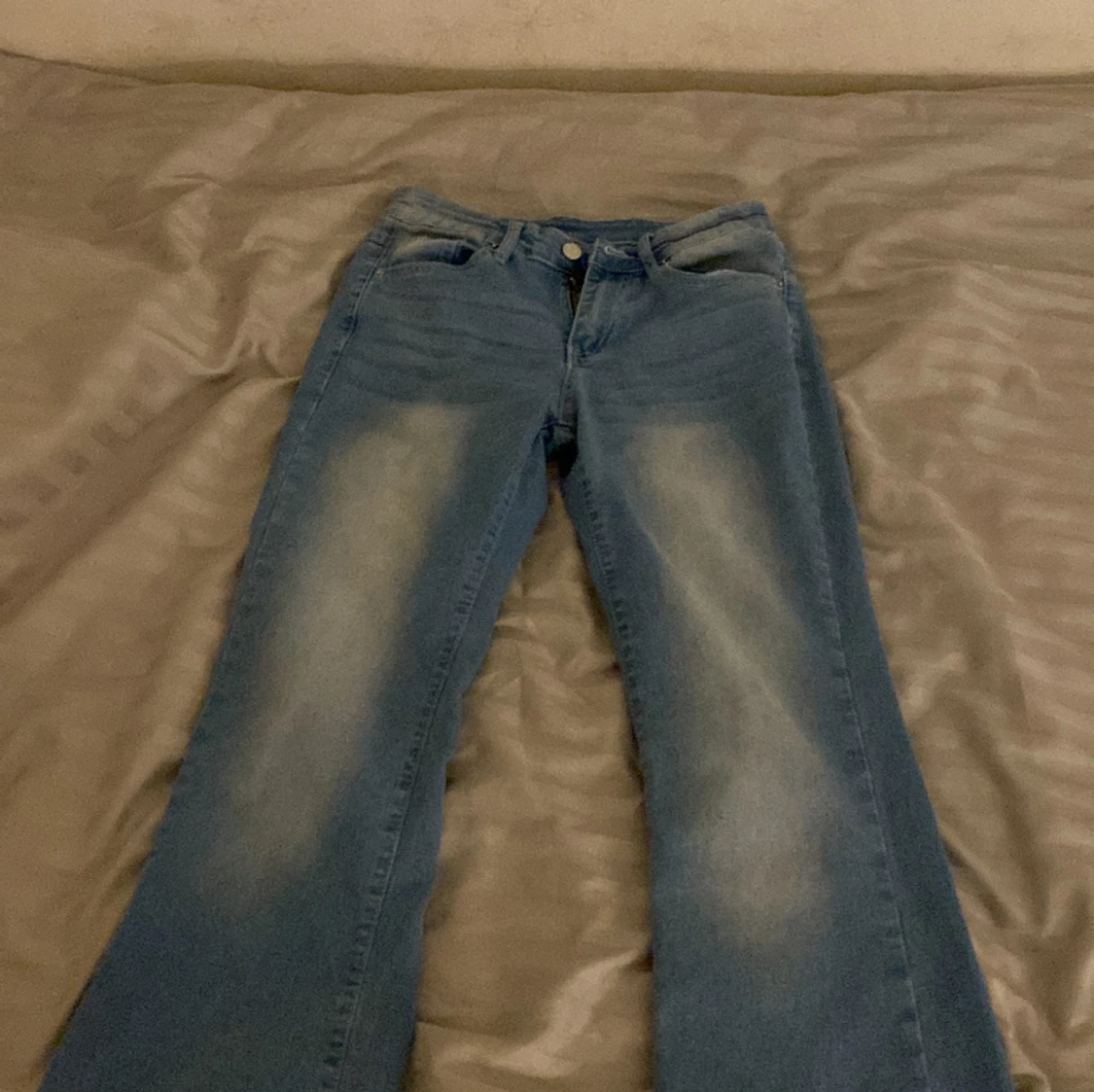 Jättefina lågmidjade byxor - 90