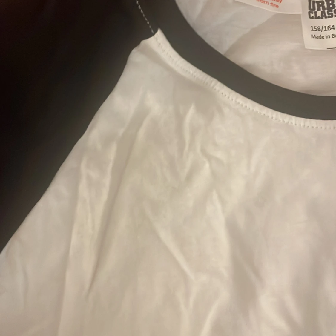 Svart och vit långärmad tröja  - 90