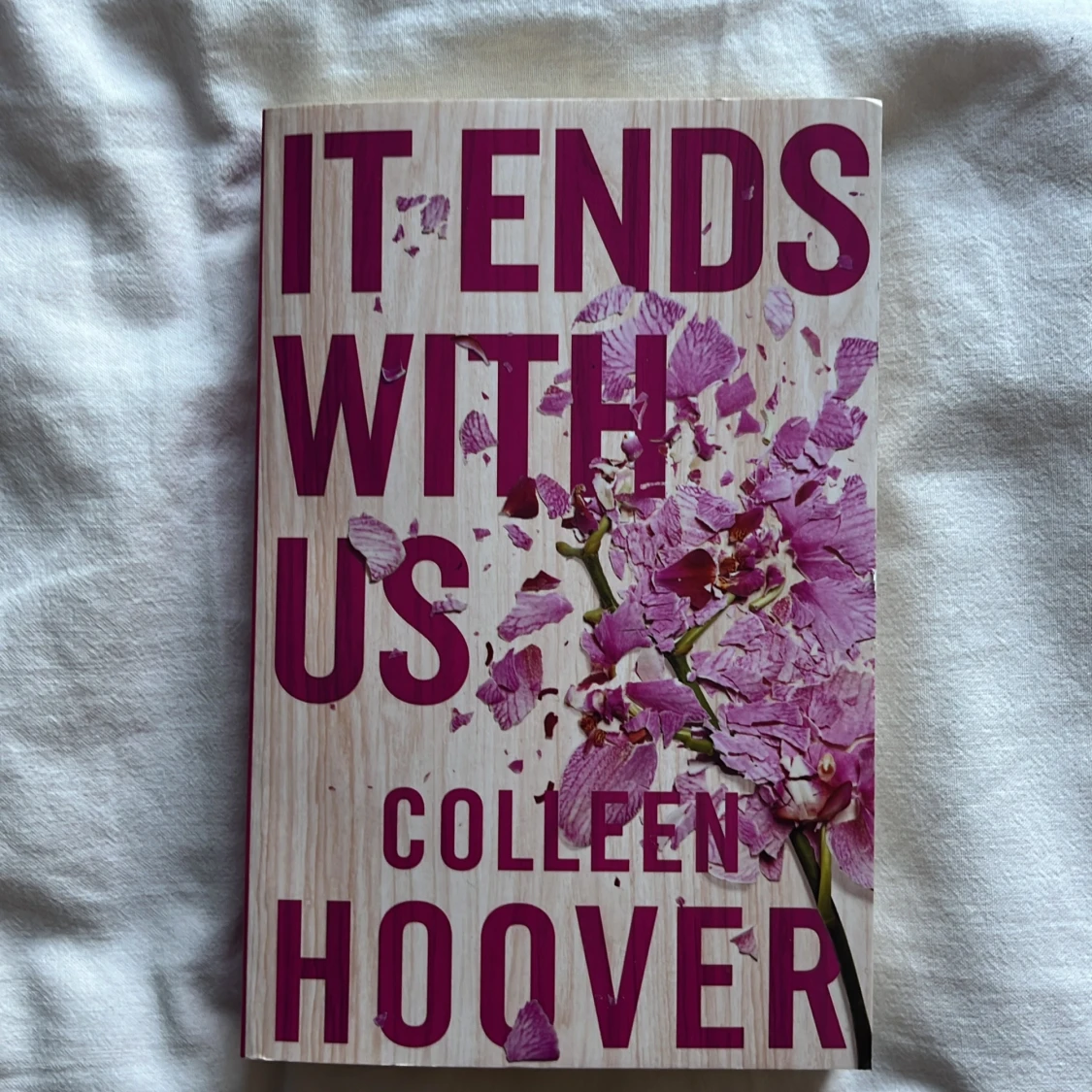 It ends with us av Colleen Hoover!
