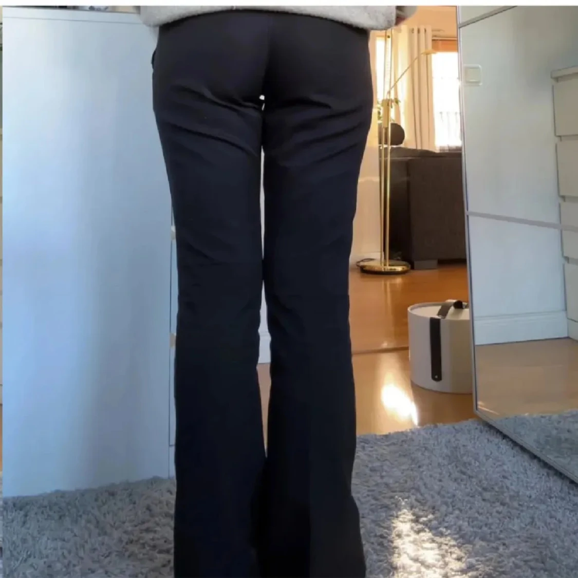 Lågmidjade kostymbyxor - 90