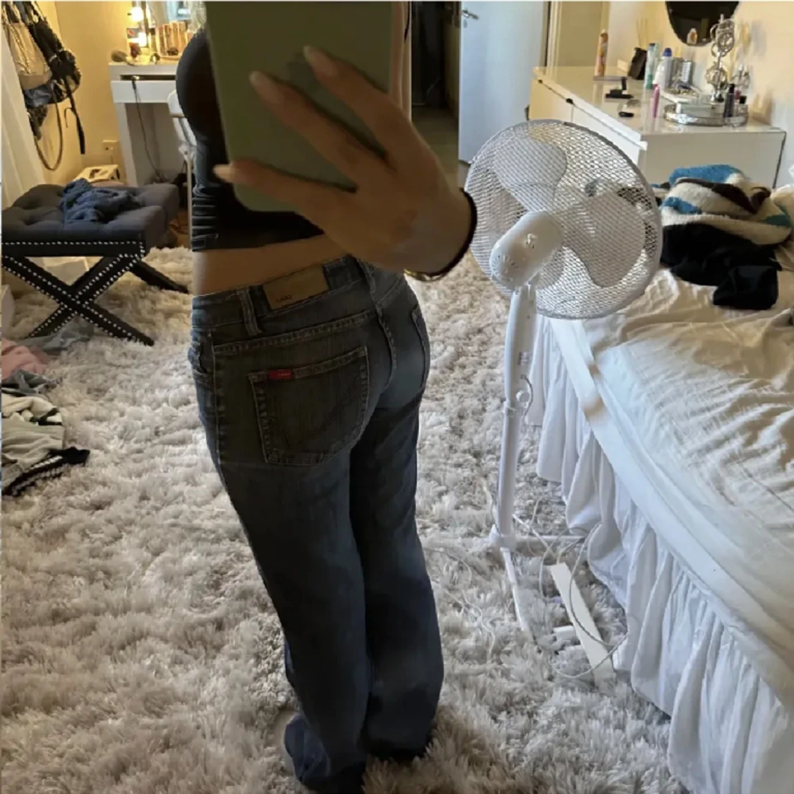 Lågmidjade jeans  - 90