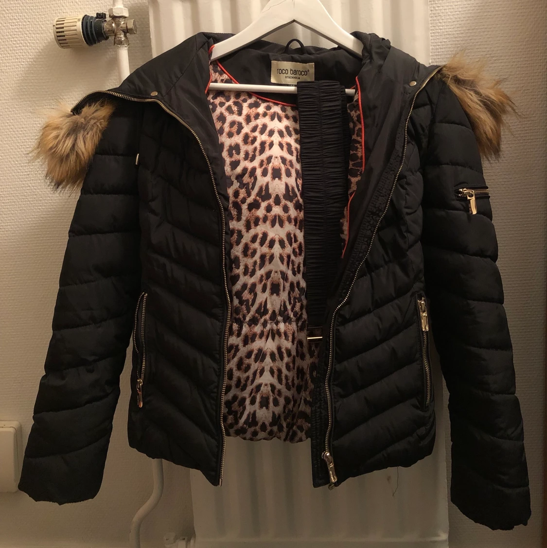 Vinterjacka med päls