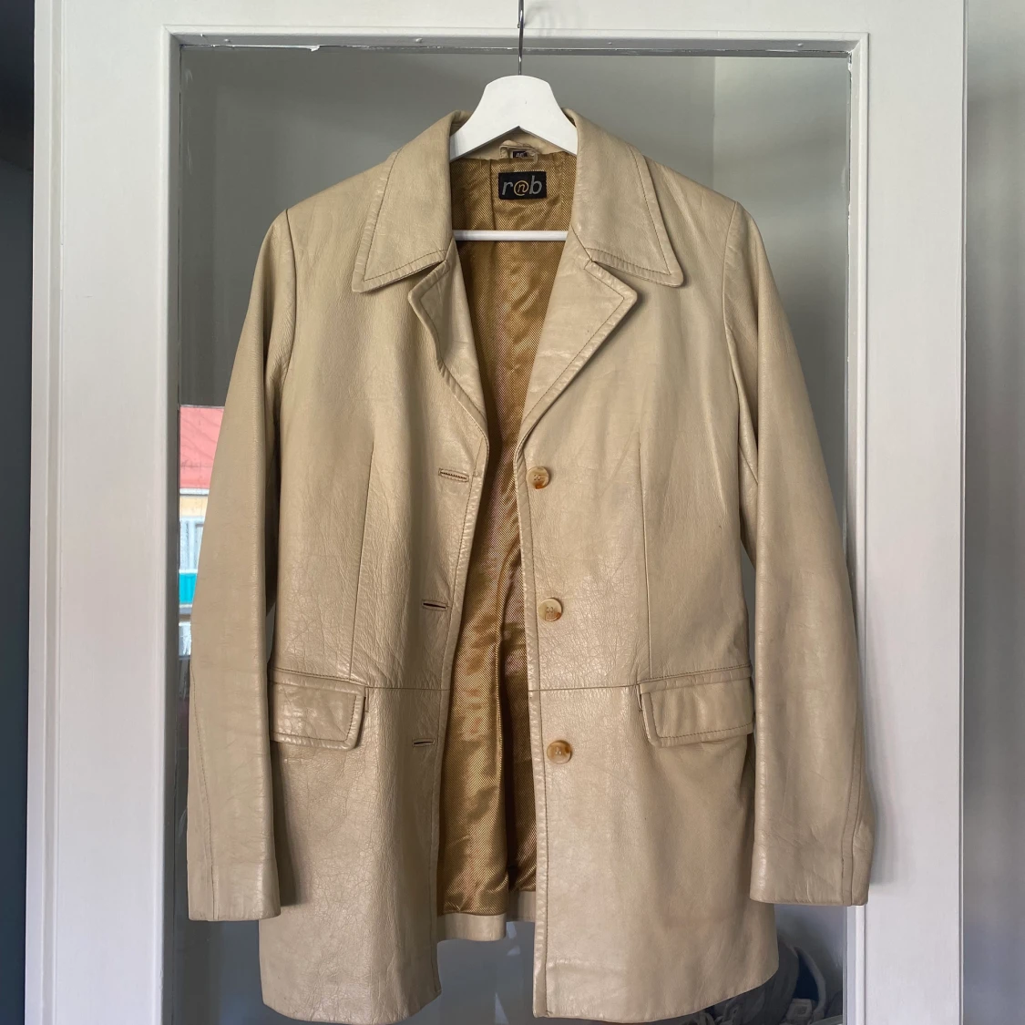 Vintage skinnjacka - 91