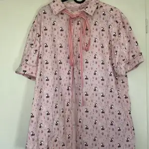 Hand sewn cute pink shirt