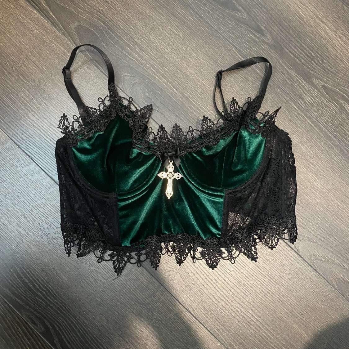 Widow Velvet bralette - 90