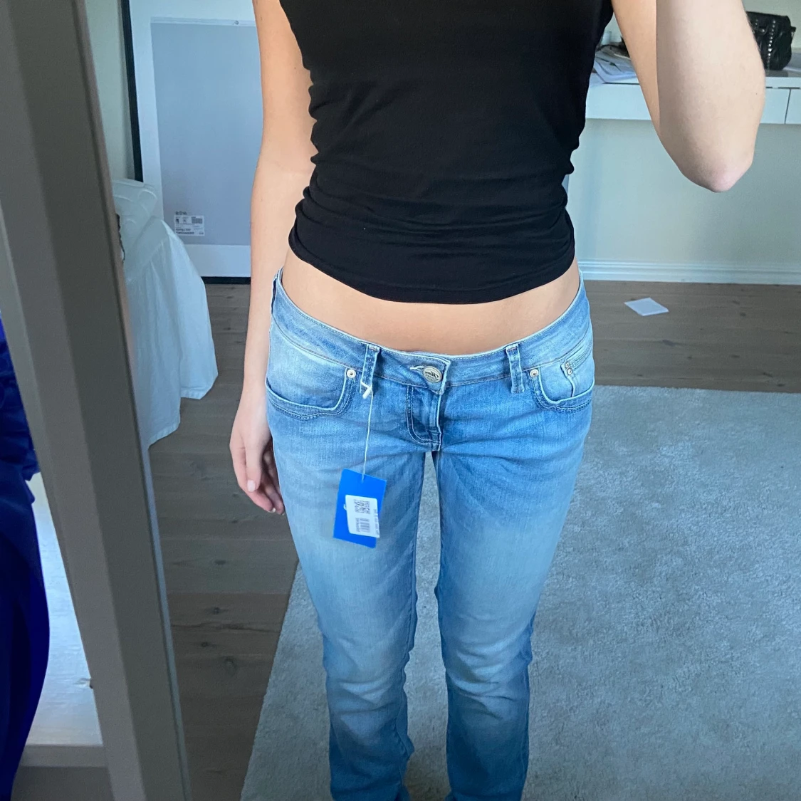 Lågmidjade jeans - 90