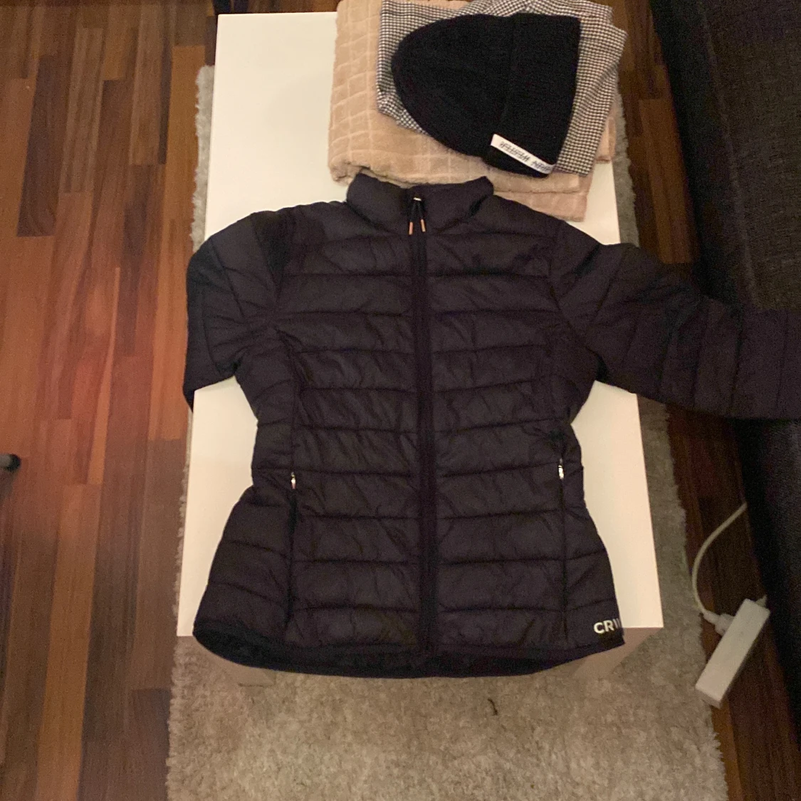 Svart CRW vårjacka/höstjacka - 90