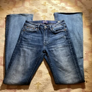 Bootcut jeans - Bootcut 90-tals midrise flare jeans från Crocker Mörkblåa❤️ 