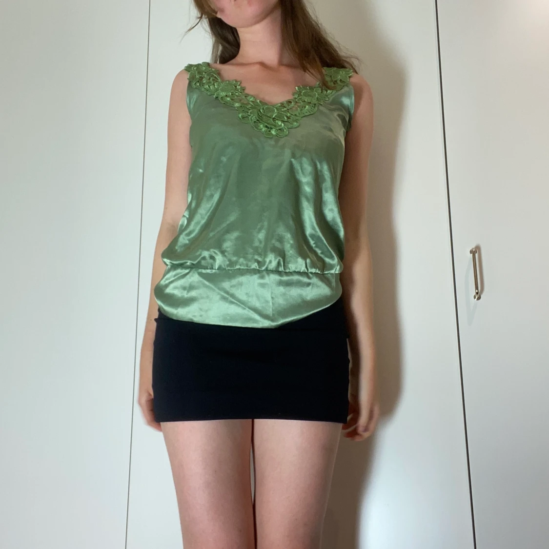 Festtröja i grönt  - 90