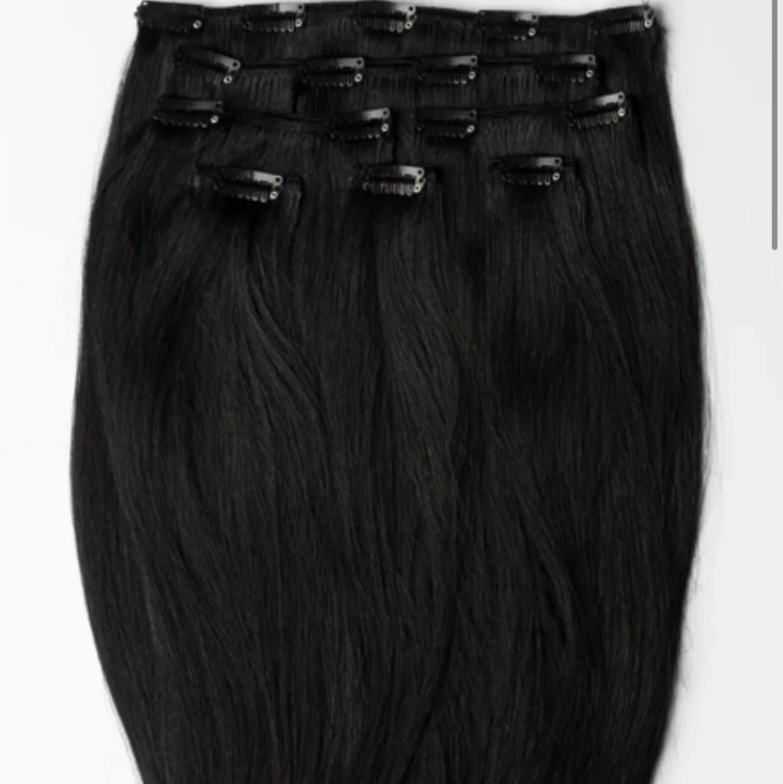 Svart löshårs äkta  - 91