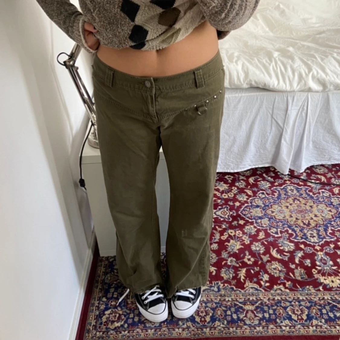 Cargopants lågmidjade