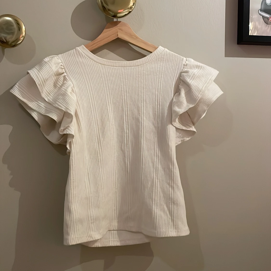 Zara tröja med volang  - 90