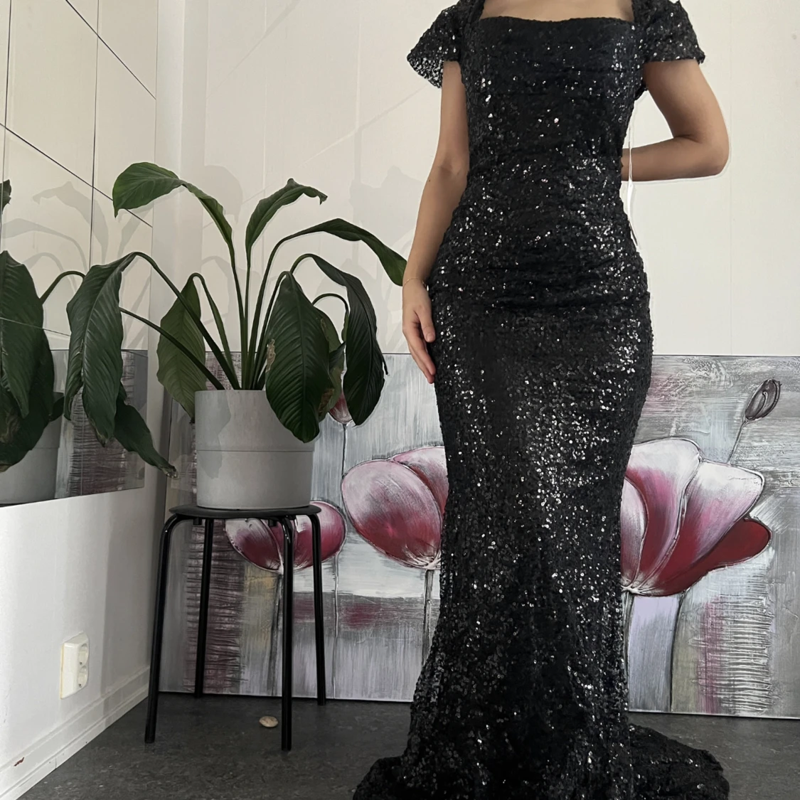 Oanvänd balklänning off-shoulder - 90