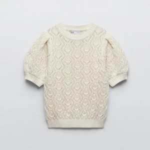 Pointelle tröja - Fin knappt använd slutsåld zara tröja