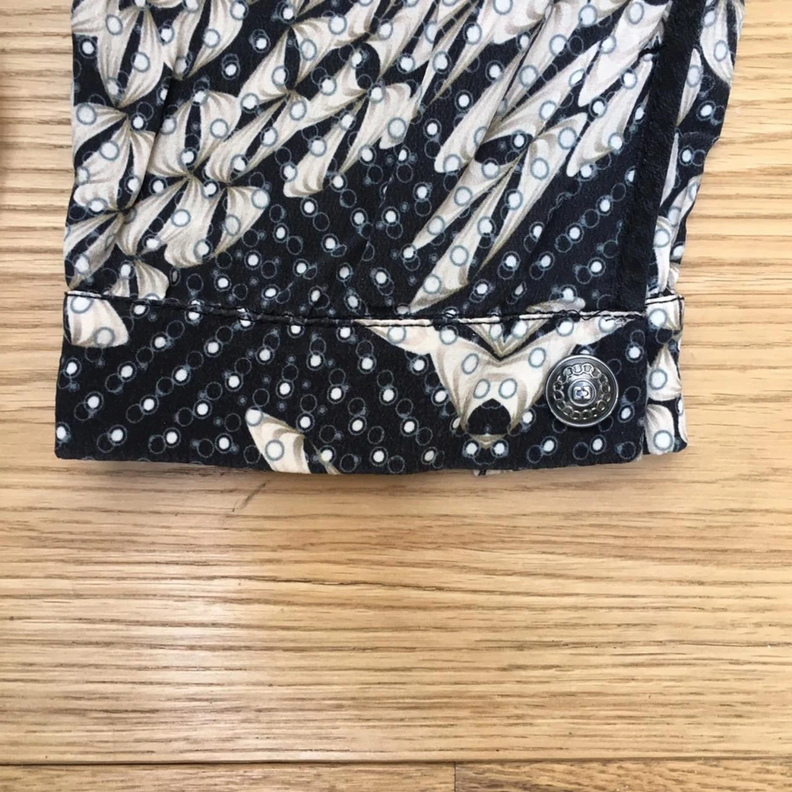 Diane von Furstenburg Silk Print Pant - 91