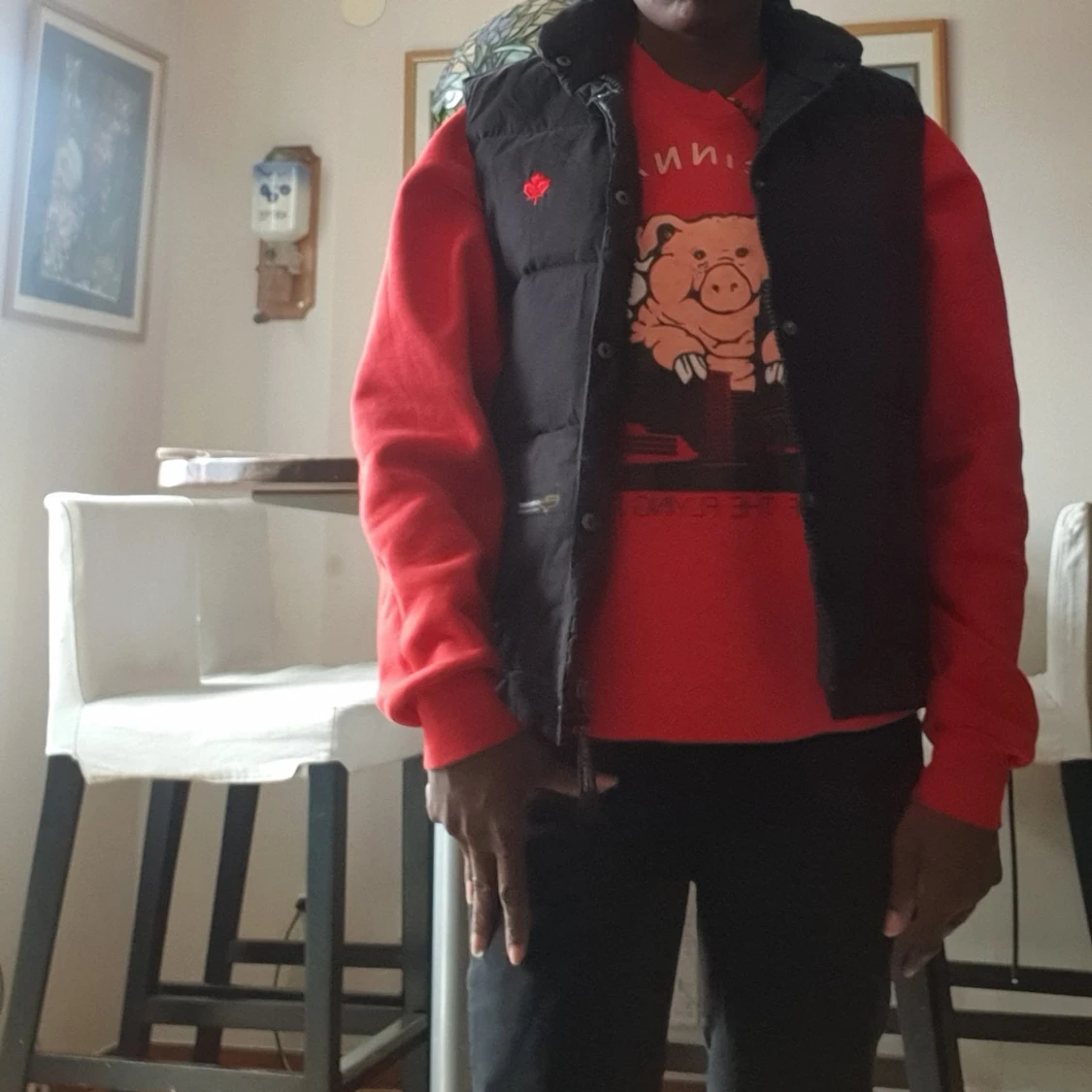 Äkta unisex Canada goose väst jacka - 90