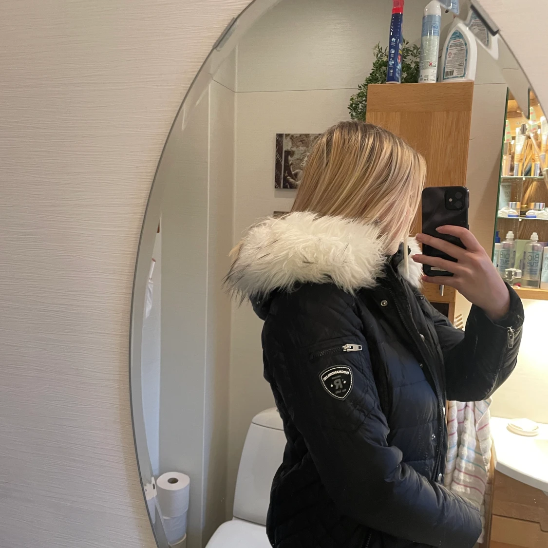 Rock and blue vinterjacka