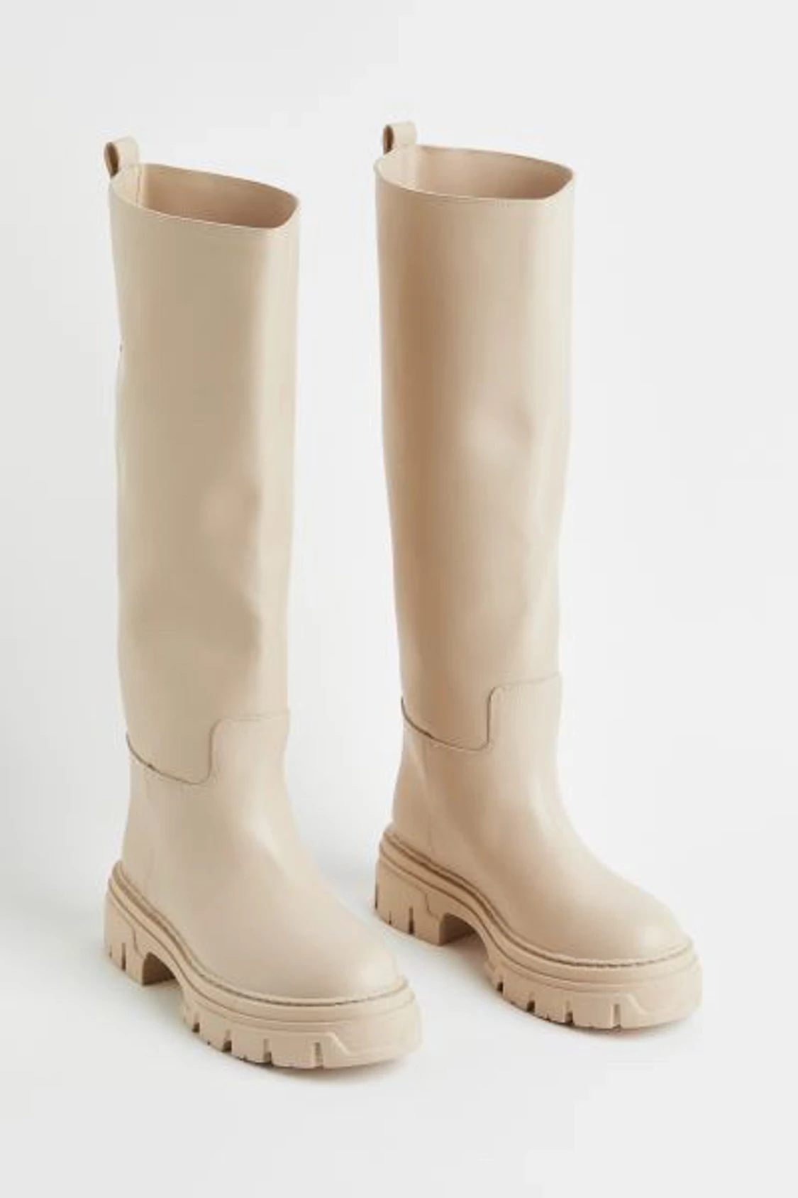 NEW Beige/nude knee high boots