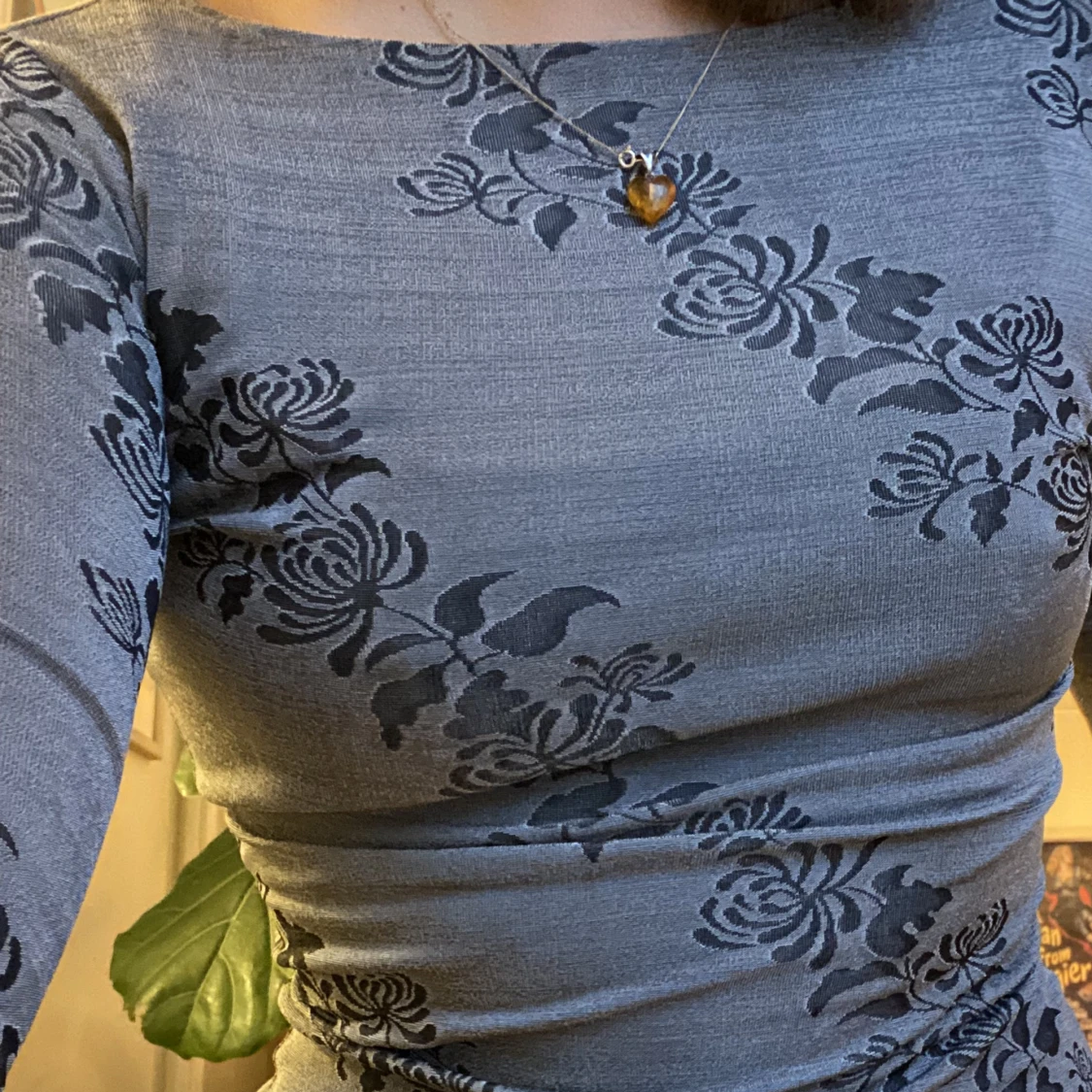 Vintage långärmad topp, skimmrande!  - 91