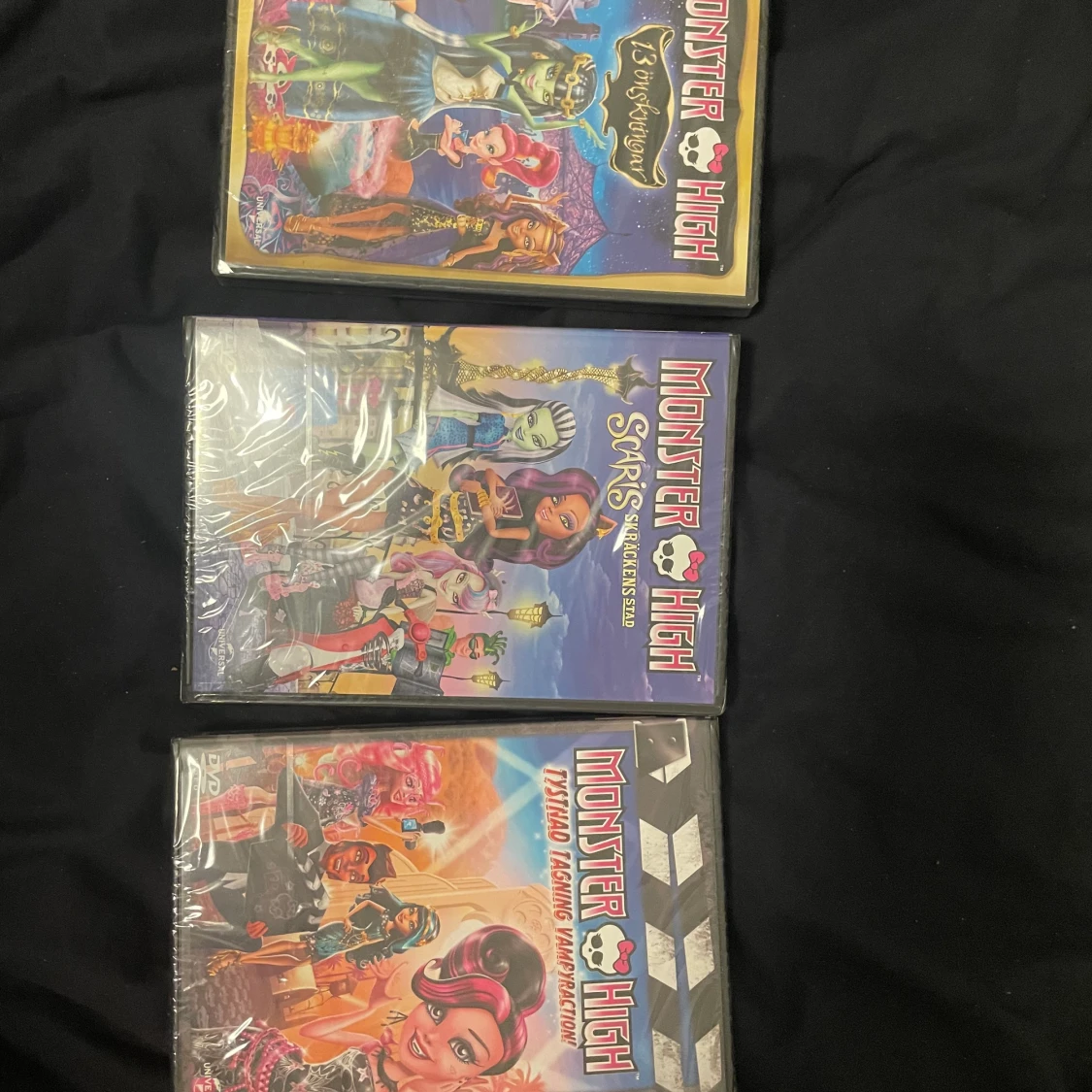 Inplastade filmer Monster high