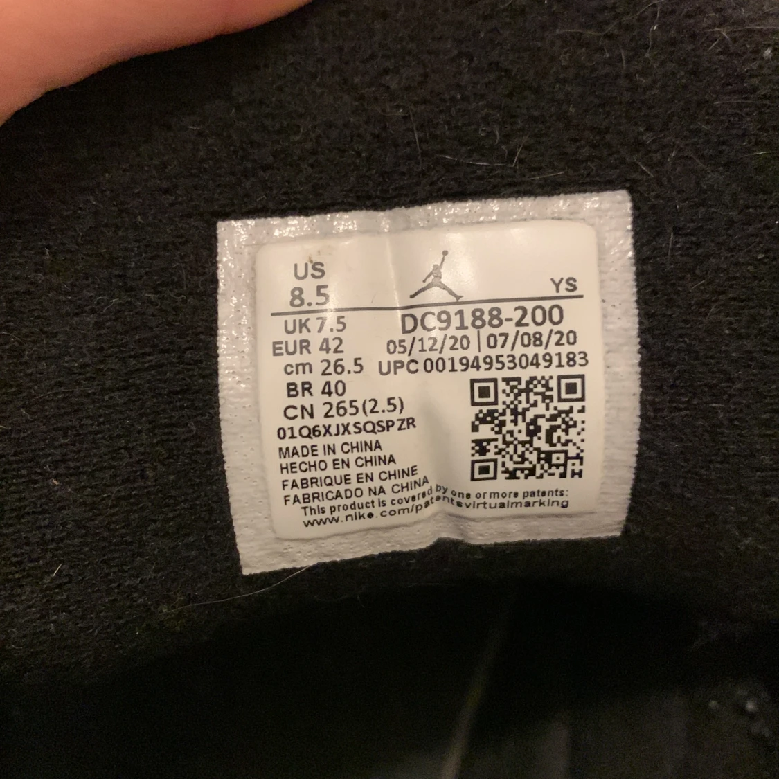 Jordan 2 aura Max. Frakt ingår i pris - 91