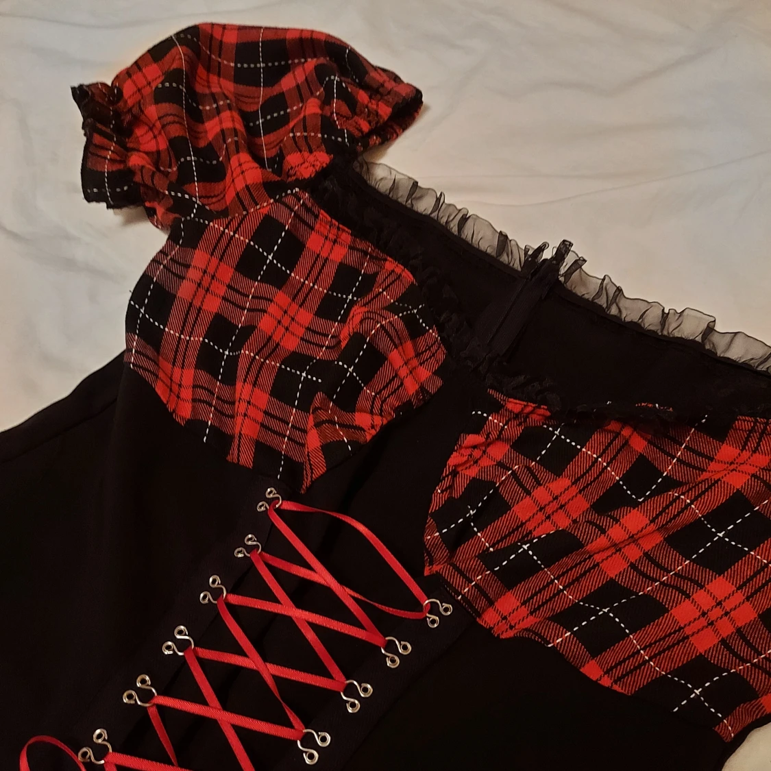 Barmaid goth dress - 90