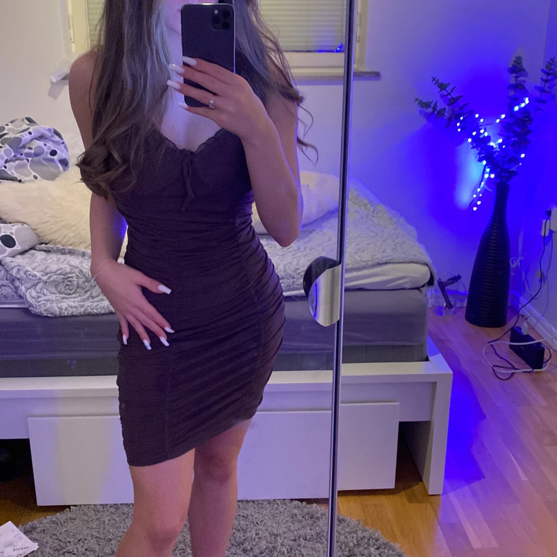 Brun Klänning  - 90