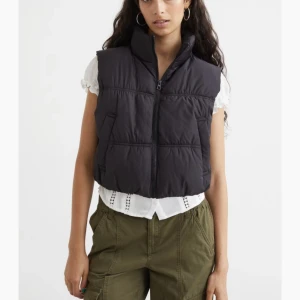 Väst från H&M  - Kort fluffig väst från hm😍 Köpte för 199 och säljer för 100!💕