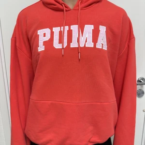 Puma hoddie - Säljer denna orange/röda hoddie från rumaxbianca ingrosso. Använd ca 2ggr❤️‍🔥 Ordinarie pris: 650kr