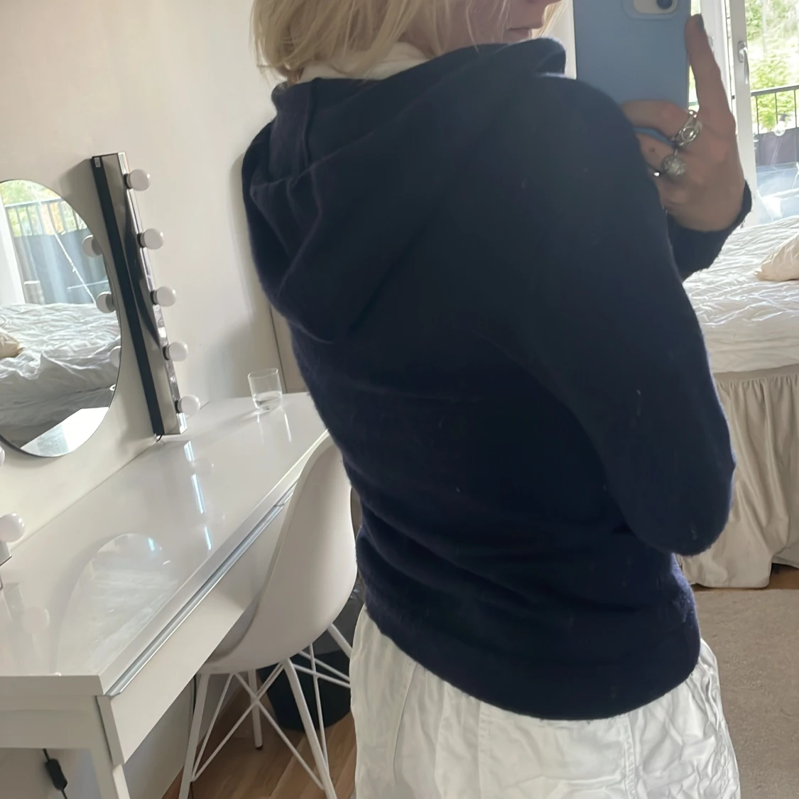 Kashmir zip tröja - 91