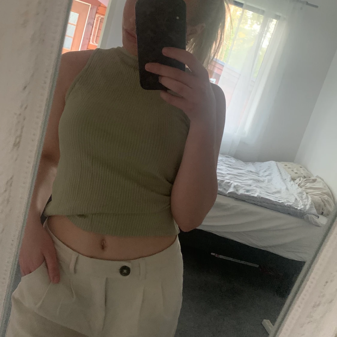 Grönt Linne storlek xs från Nakd💕 - 90