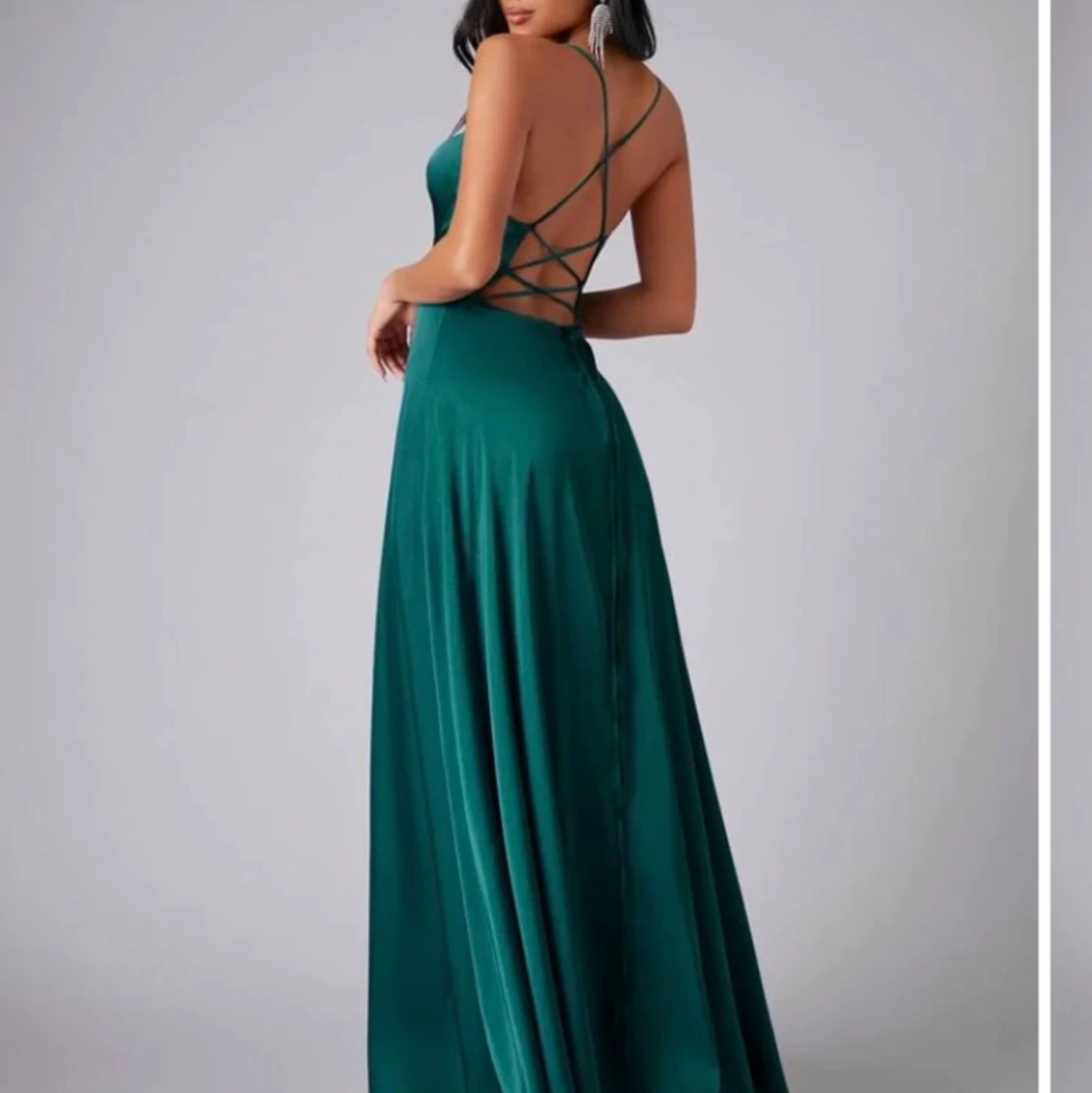 grön balklänning - 90