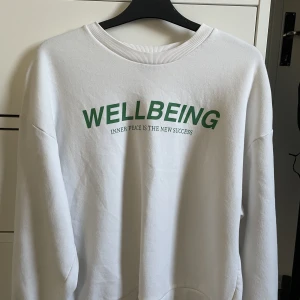 Sweatshirt  - Säljer min tröja som nästan aldrig har kommit till användning, skriv privat om ni vill ha bild på hur den sitter på🫶🏼 snälla lägg bara bus om du verkligen är seriös och kan betala det! Köp direkt för 100, budgivningen börjar på 50!💖