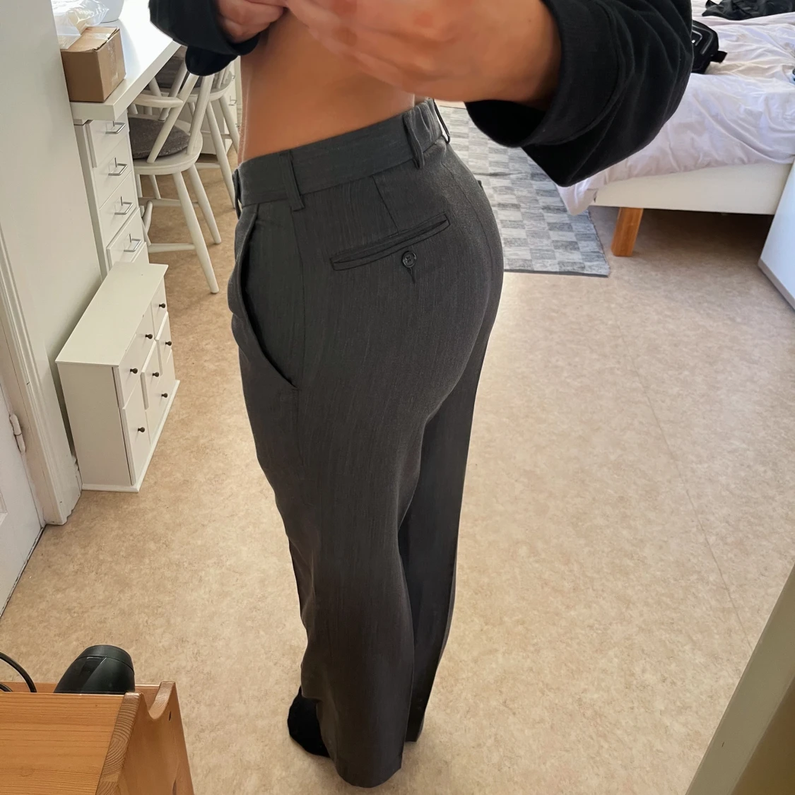 Vintage kostymbyxor - 90