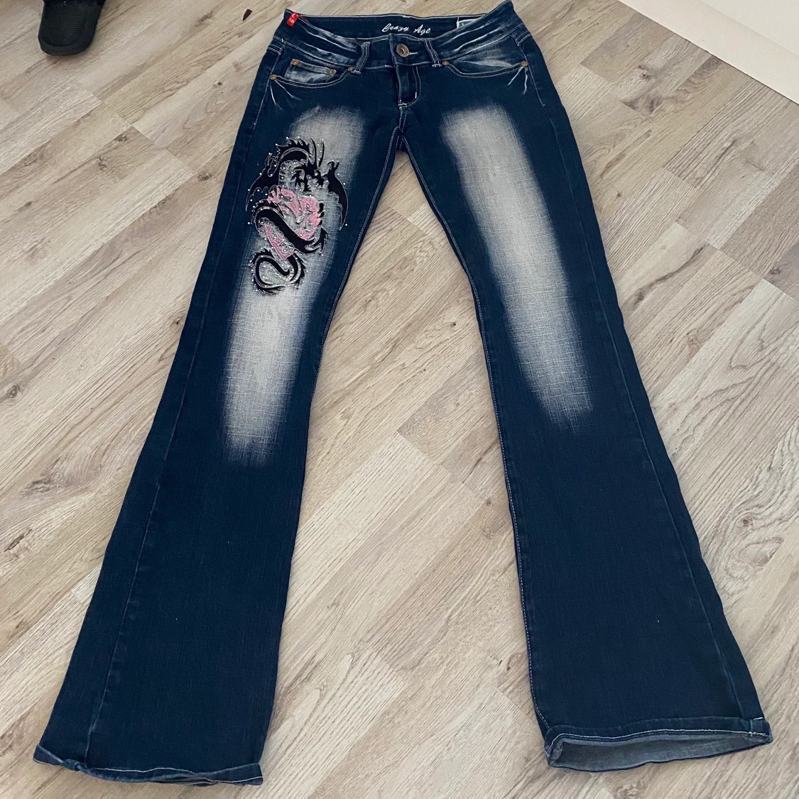 Low-waist jeans - 90