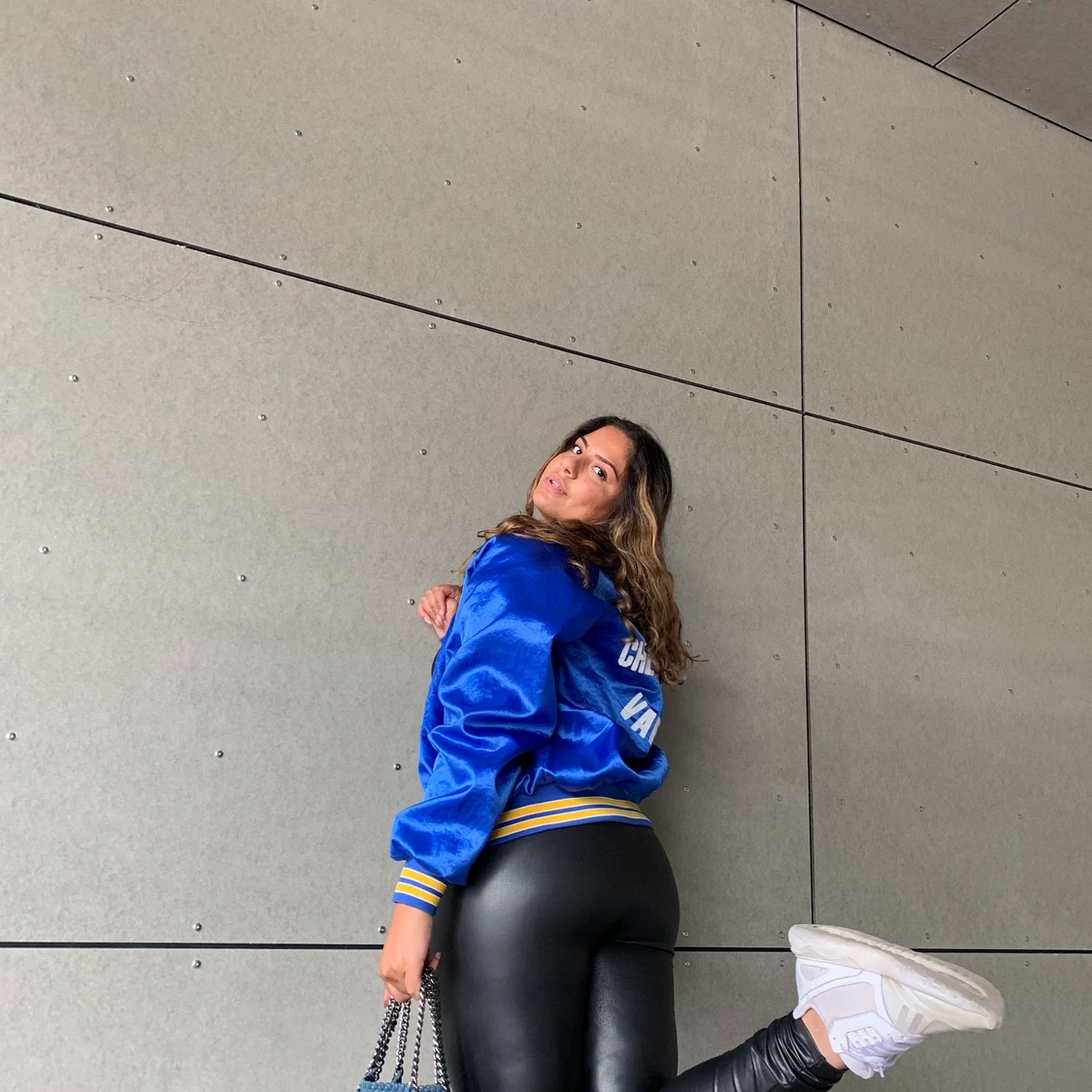 Vintage Varsity jacka från 1980-talet ⚡️💙