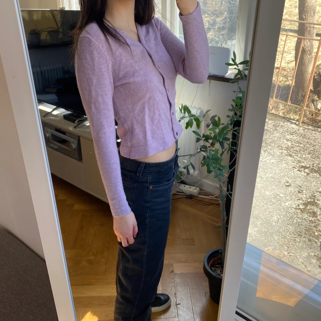 Ljuslila tröja - 91