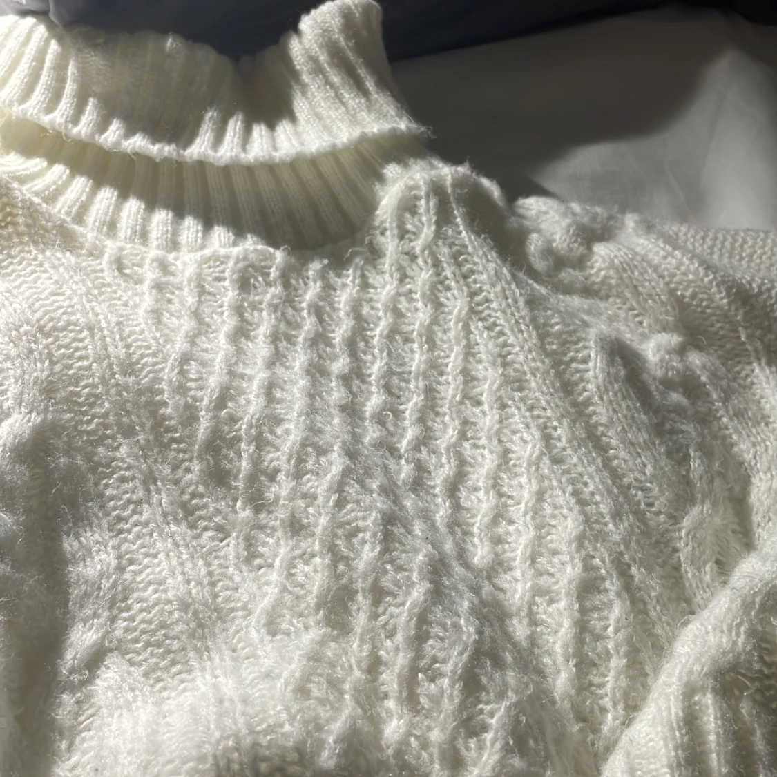 Kort stickad tröja - 91