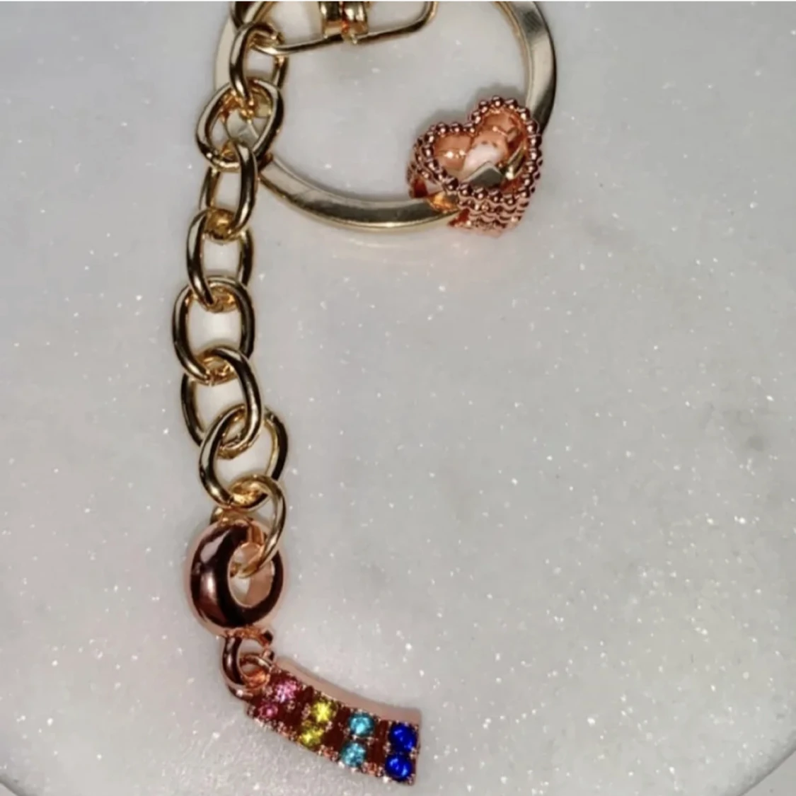 Handgjord nyckelring