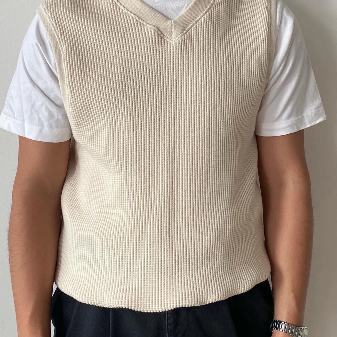 Zara Stickad väst  - 90