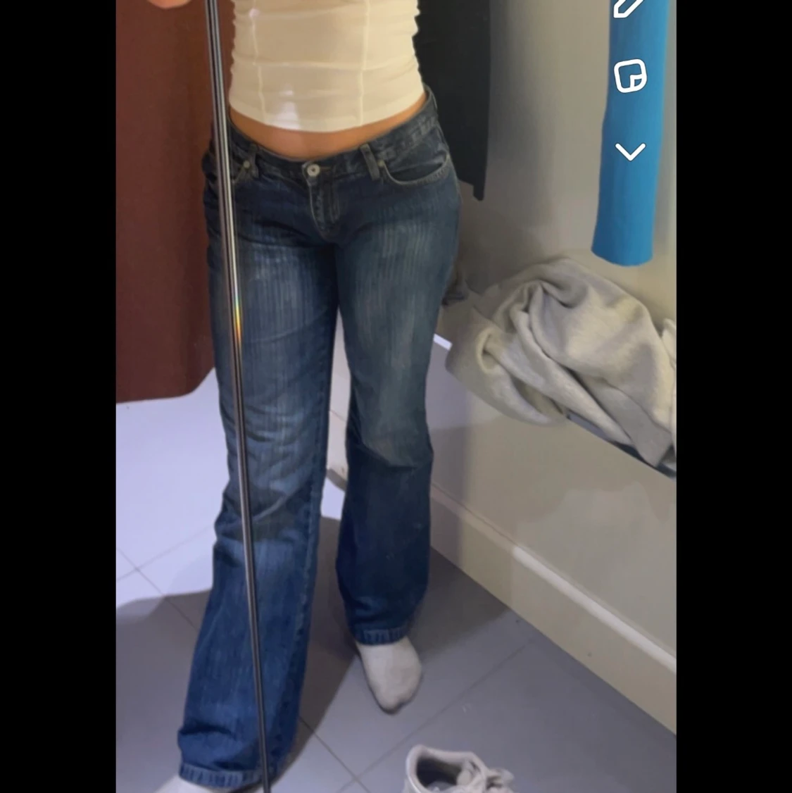 Lågmidjade jeans - 91