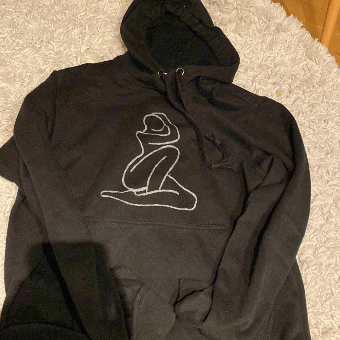 Hoodie med tryck ❤️