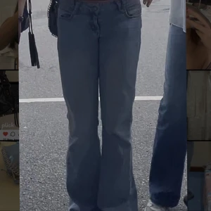 Jeans - Super fina jeans med y2k fickor på rumpan!💞 