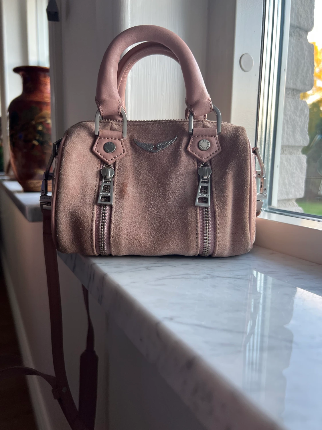  Ljusrosa Zadig väska mini