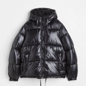 Jacka från H&M - Säljer denna supersnygga jacka från H&M som är slutsåld överallt. Den glansiga modellen i storlek M. Aldrig använd, prislapp kvar. Köp direkt för 1000kr! Buda privat 💕 