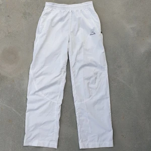 Early 2000s Era White Kappa Trousers - Early 2000s era white Kappa parachute cargo trousers, perfect condition, size XS. Baggy leg fit with low waist. Honestly so sad these don't fit me, because they are a Y2K dream 💕💖 these will give you the perfect butt. Probably the last pair you'll see!