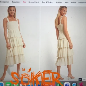 AFJ x Na-kd SÖKER - Söker denna klänning i storlek 32 skriv om du har en och vill sälja ❤️❤️❤️