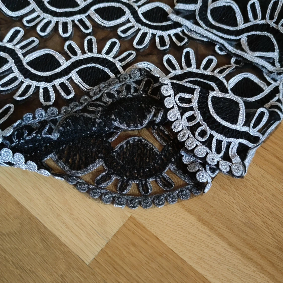 Svart Mesh tröja, Size S - 91