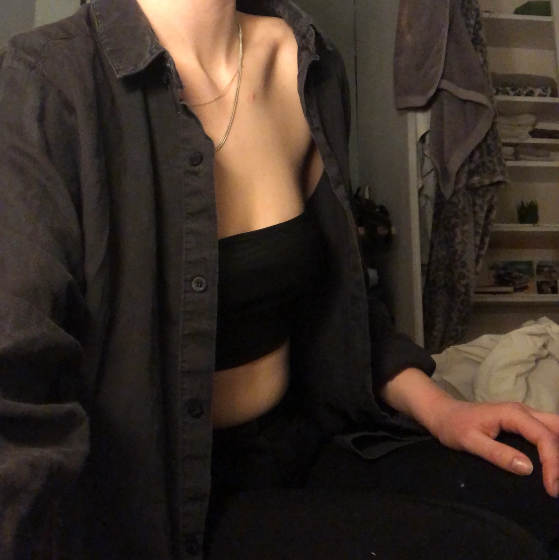 Svart skjorta 