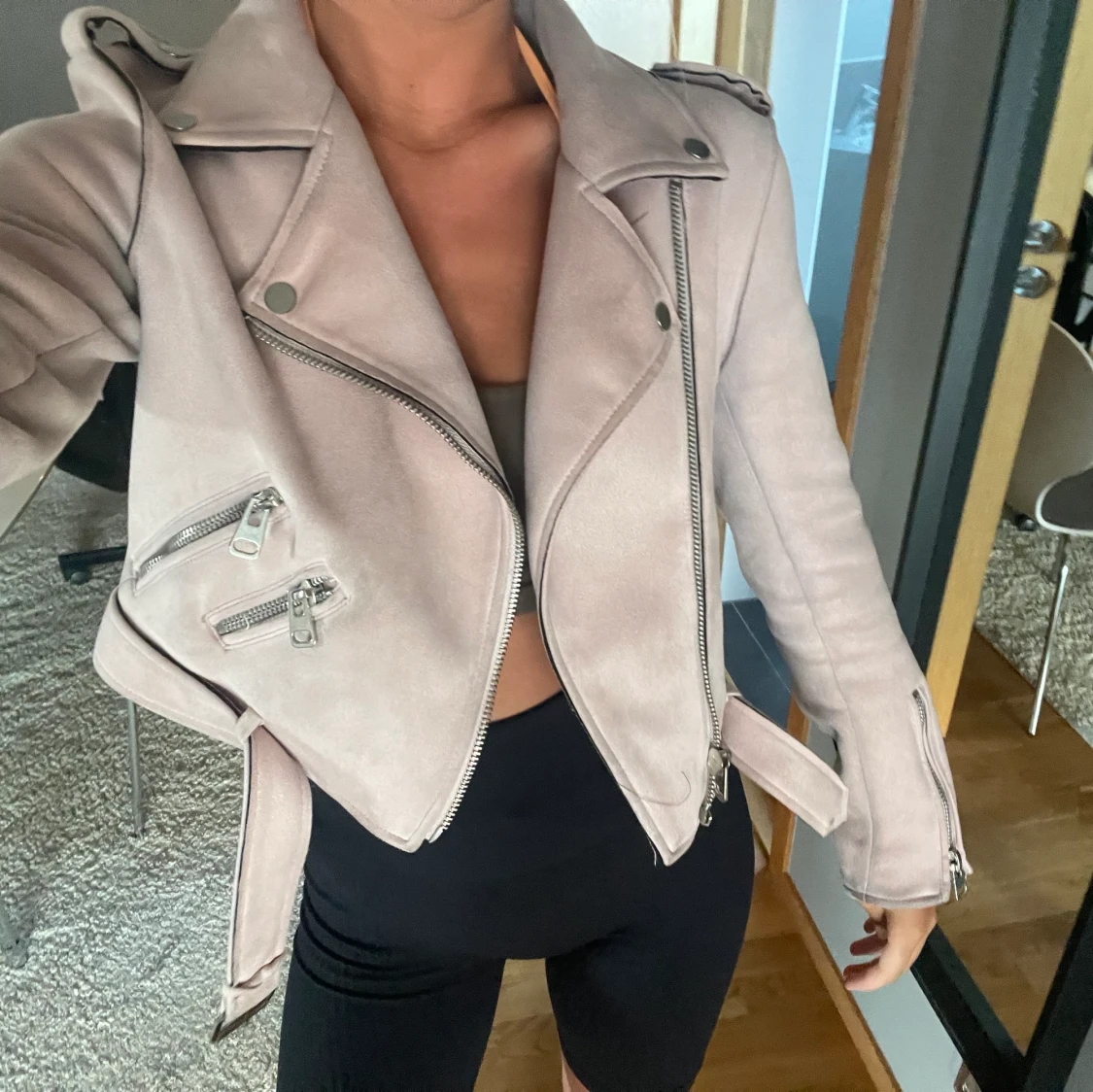 rosa mocka jacka  - 90